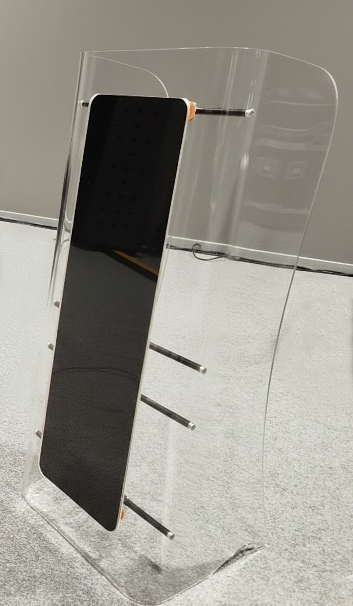QAS Vitra - Transparent DML Speaker